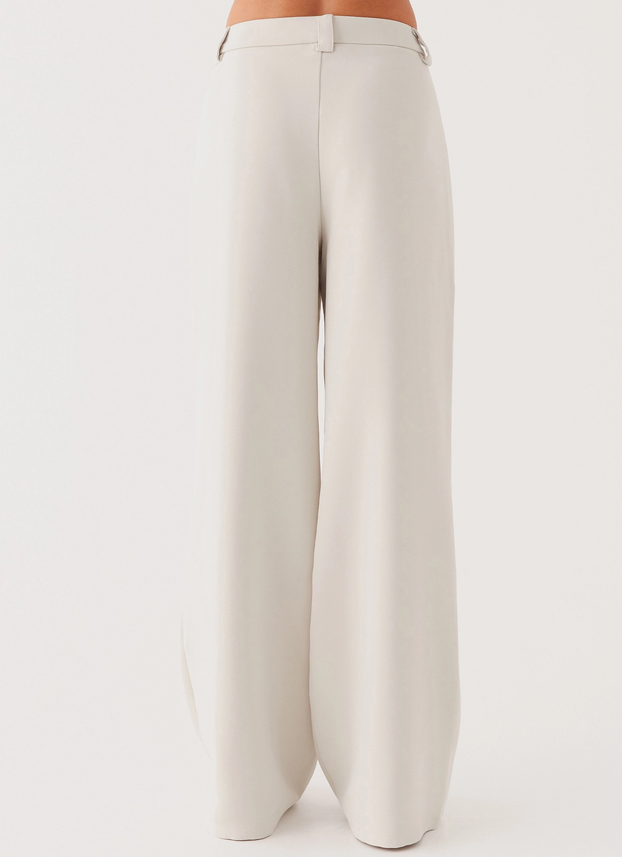 Midnight City Suit Pants - Pebble Classic Comfort Casual Comfort Layers