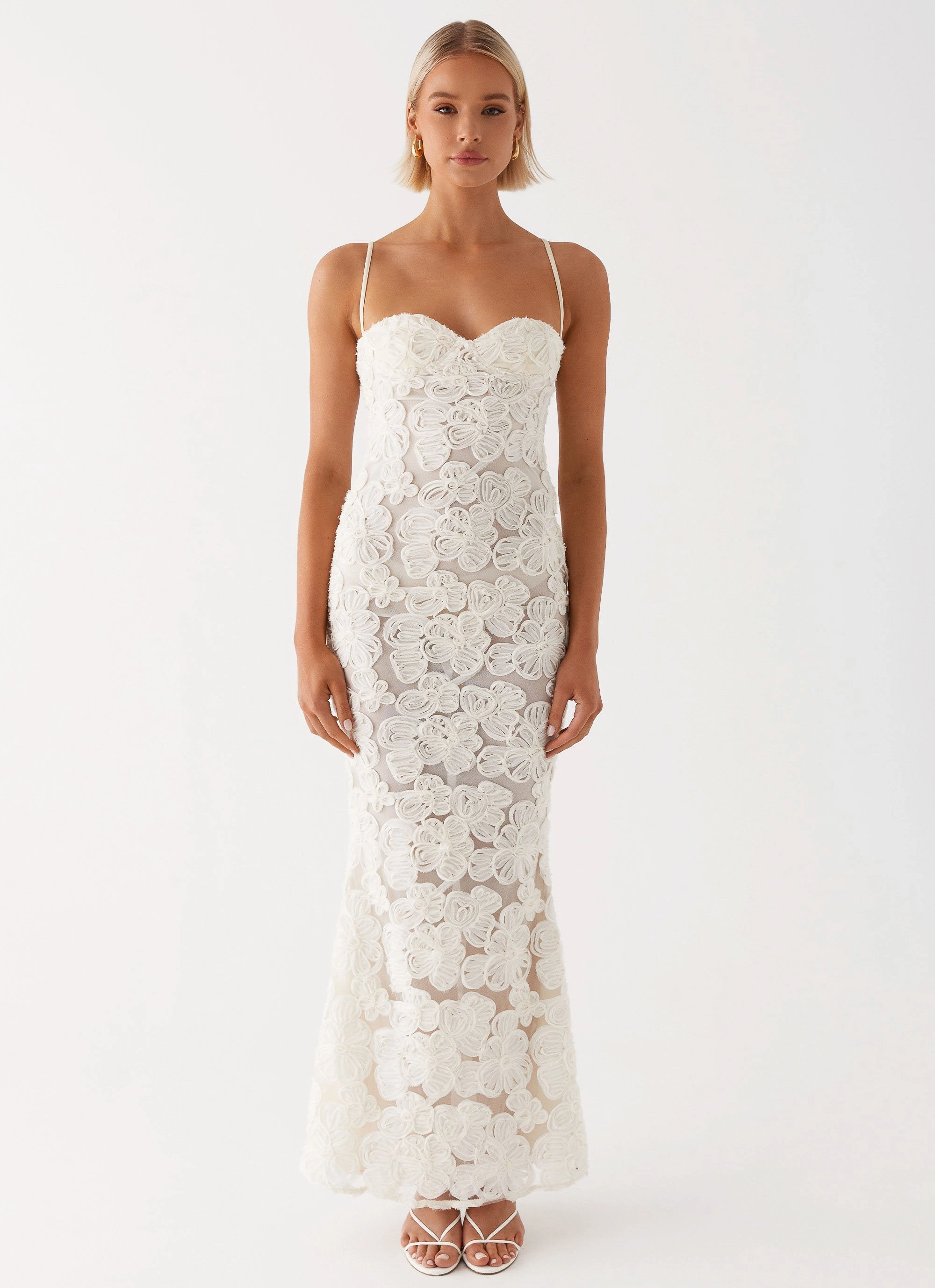 That Girl Maxi Dress - Ivory Fashion Option Shape Retention