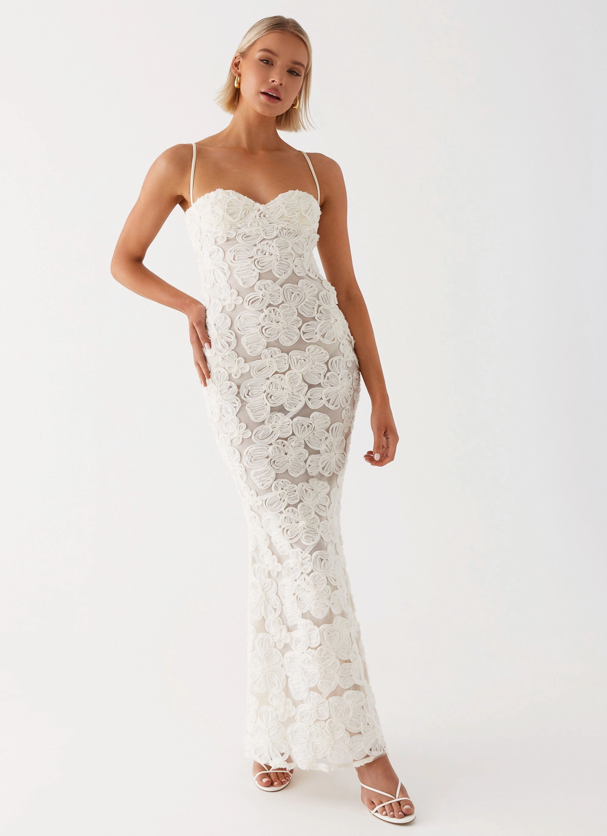 Flexible Mood That Girl Maxi Dress - Ivory