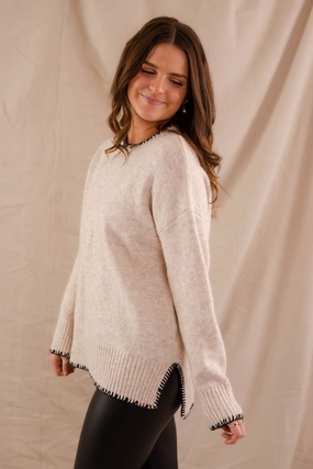 Fly Me To London Sweater Friction Reducing Finish