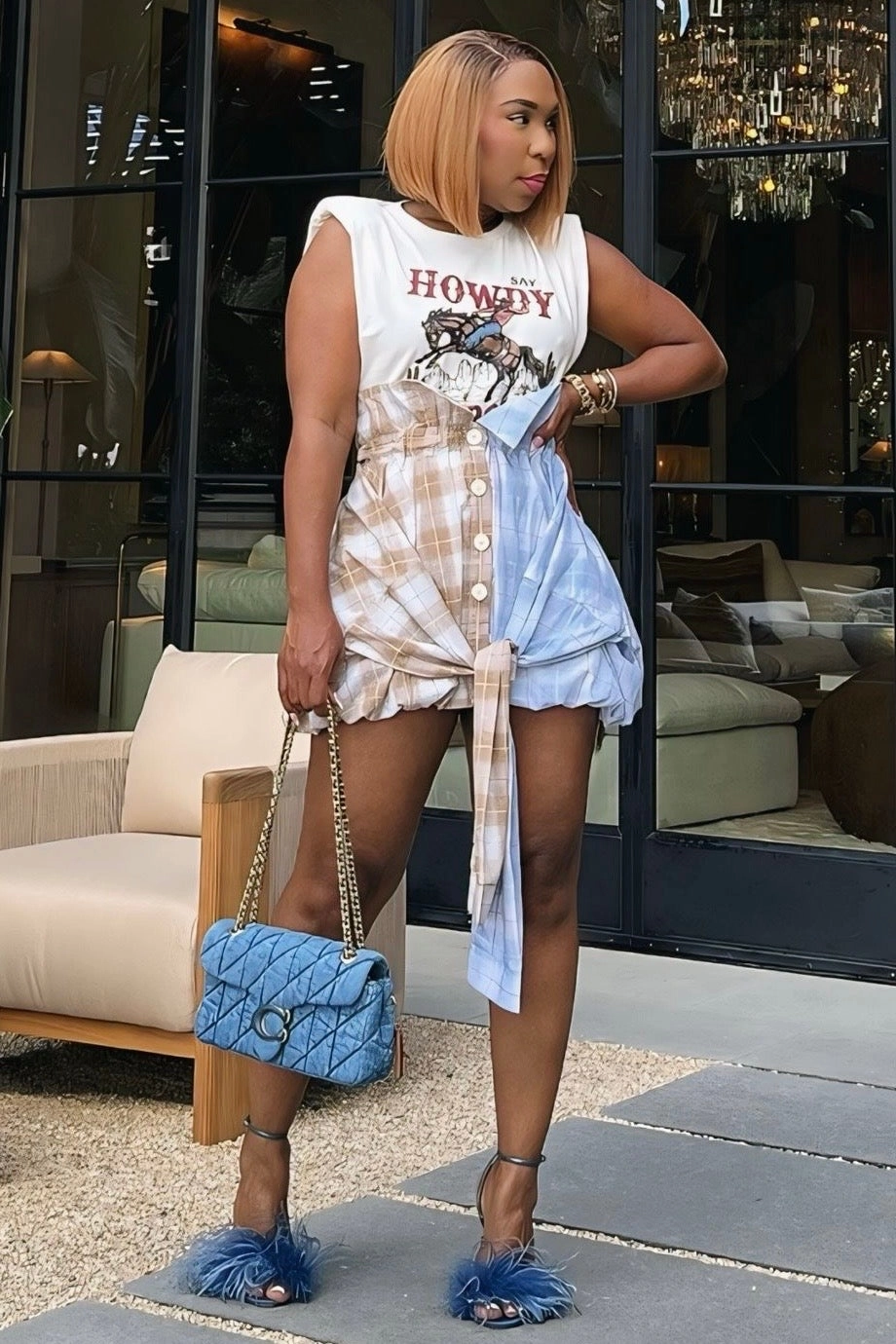 SeamlessConstruction Veronica Howdy Bubble Skirt