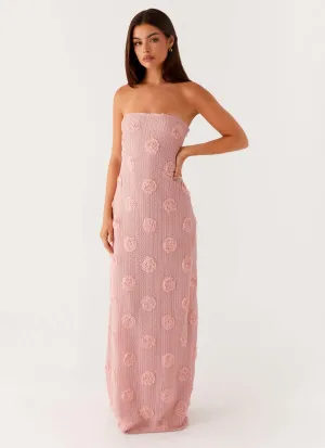 Holly Maxi Dress - Pink Ceremony Ready Easy Look