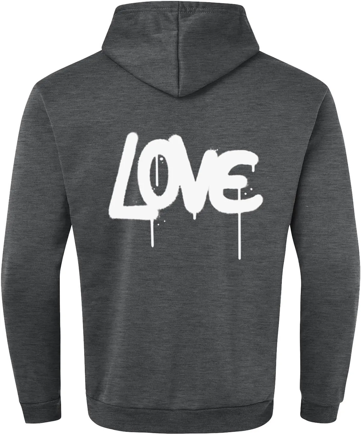 Hoodies For Men With Designs Breathable Casual Hooded Sweatshirt Pullover Tops Mid-Weight Long Sleeve Letter Print Shirts