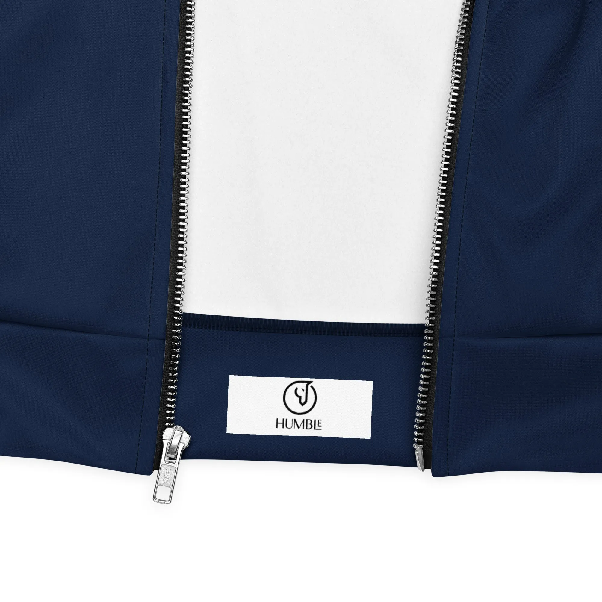 Humble Sportswear™ Men's Blue Navy Bomber Jacket