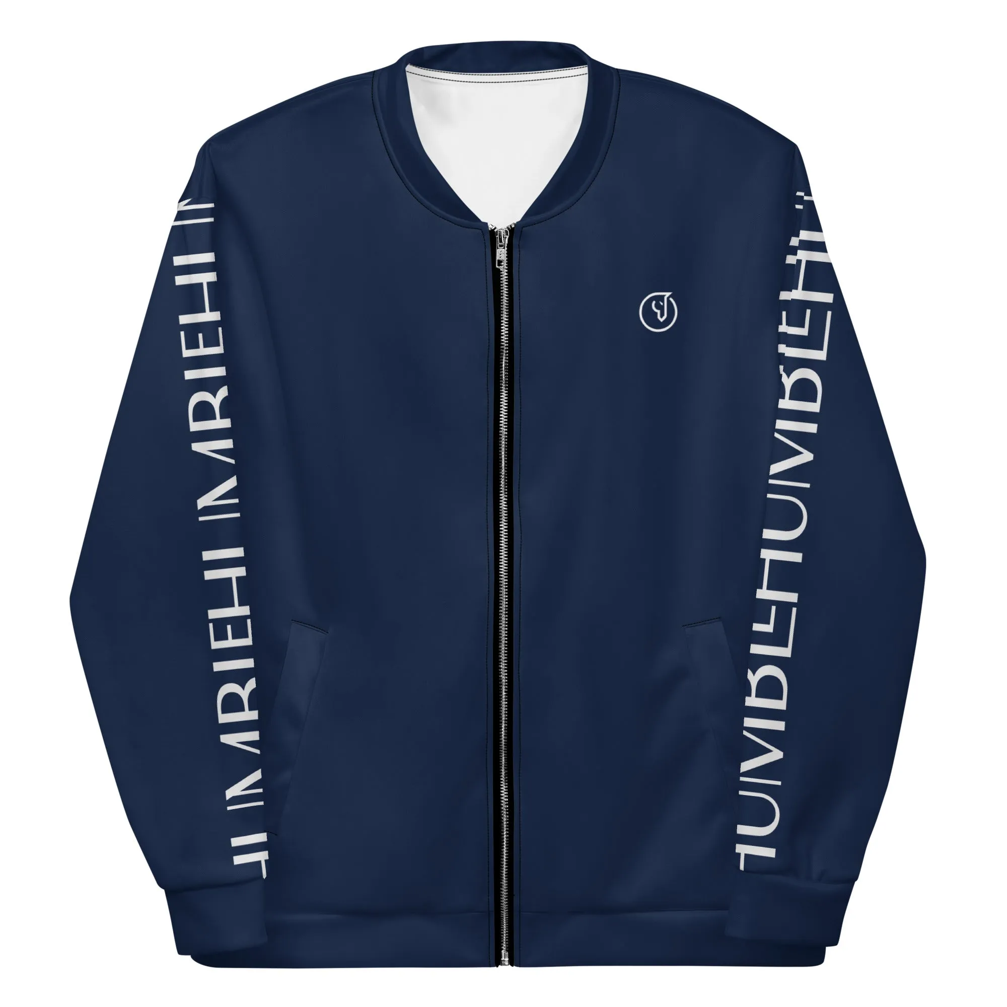 Humble Sportswear™ Men's Blue Navy Bomber Jacket