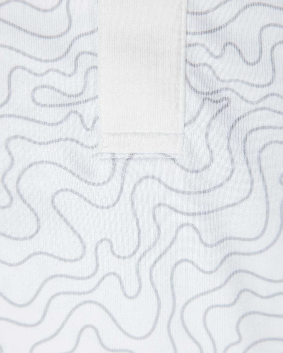HyFlyers White Topo Polo Durable Double Stitching