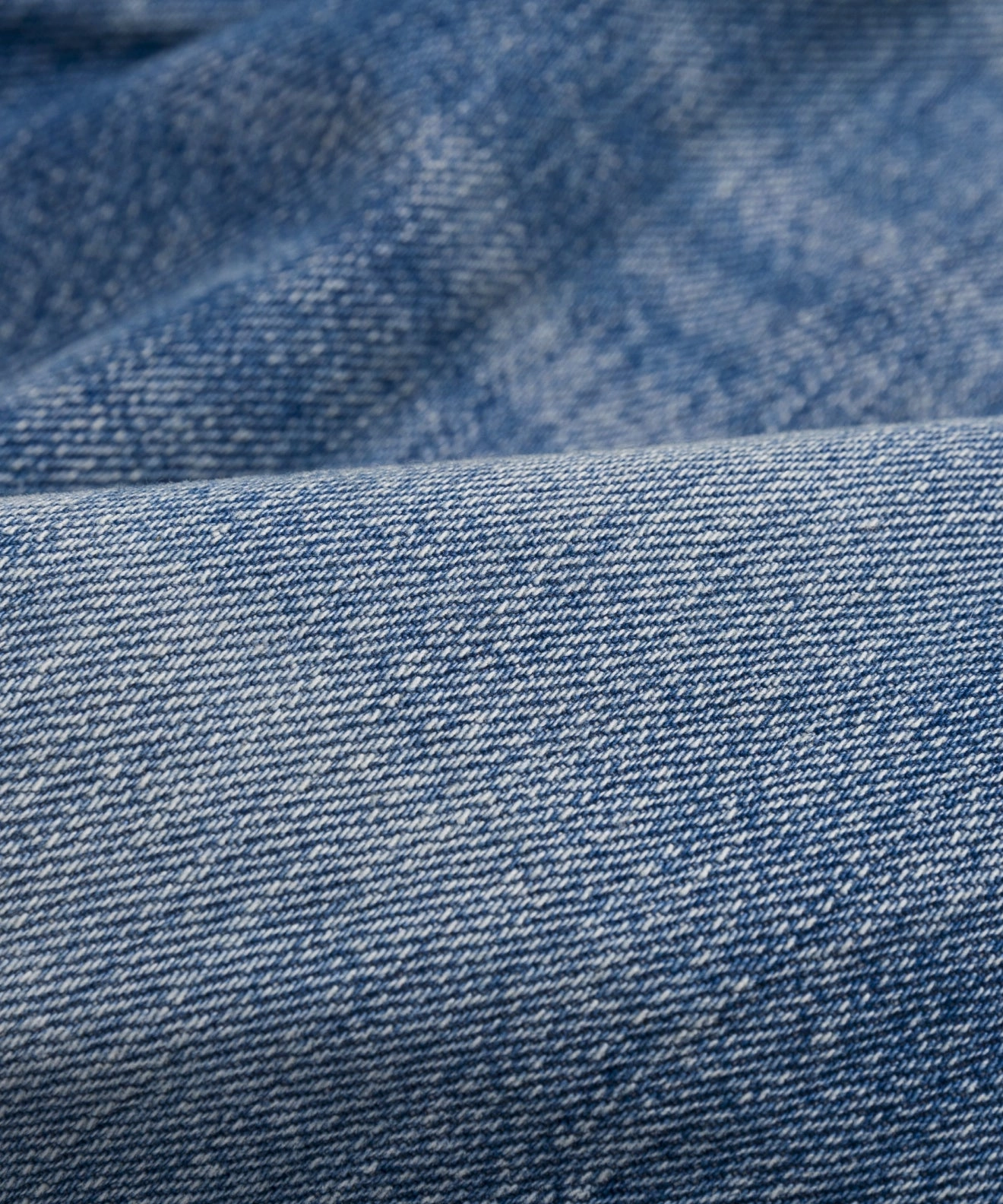 The Standard Tangle Free Cuffs Denim finish