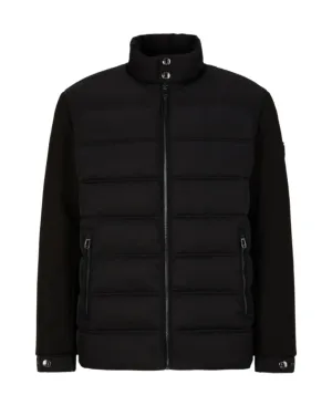 ID24800-Joop Black Goya Nylon Jacket