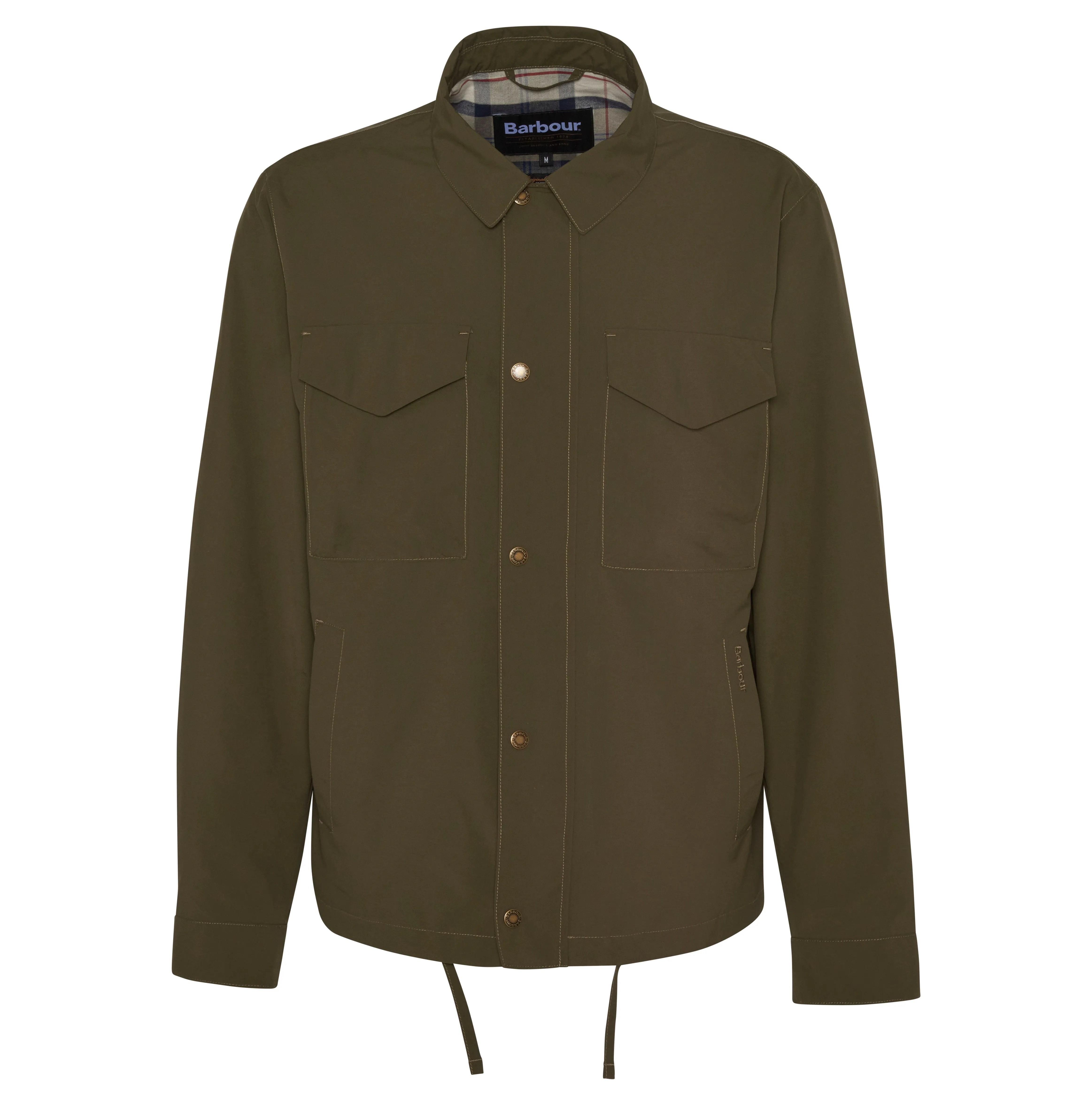 ID25095-Barbour Olive Camber Jacket