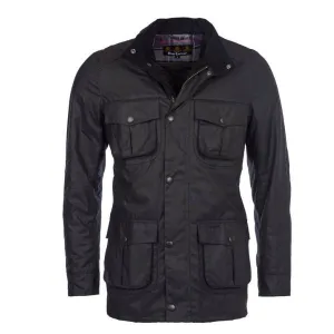 ID40030-Barbour Black Corbridge Wax