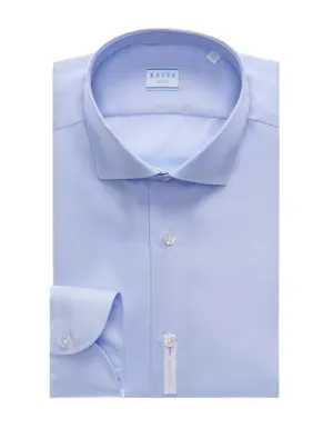 ID50191-Xacus Slim Fit Travel Shirt Blue