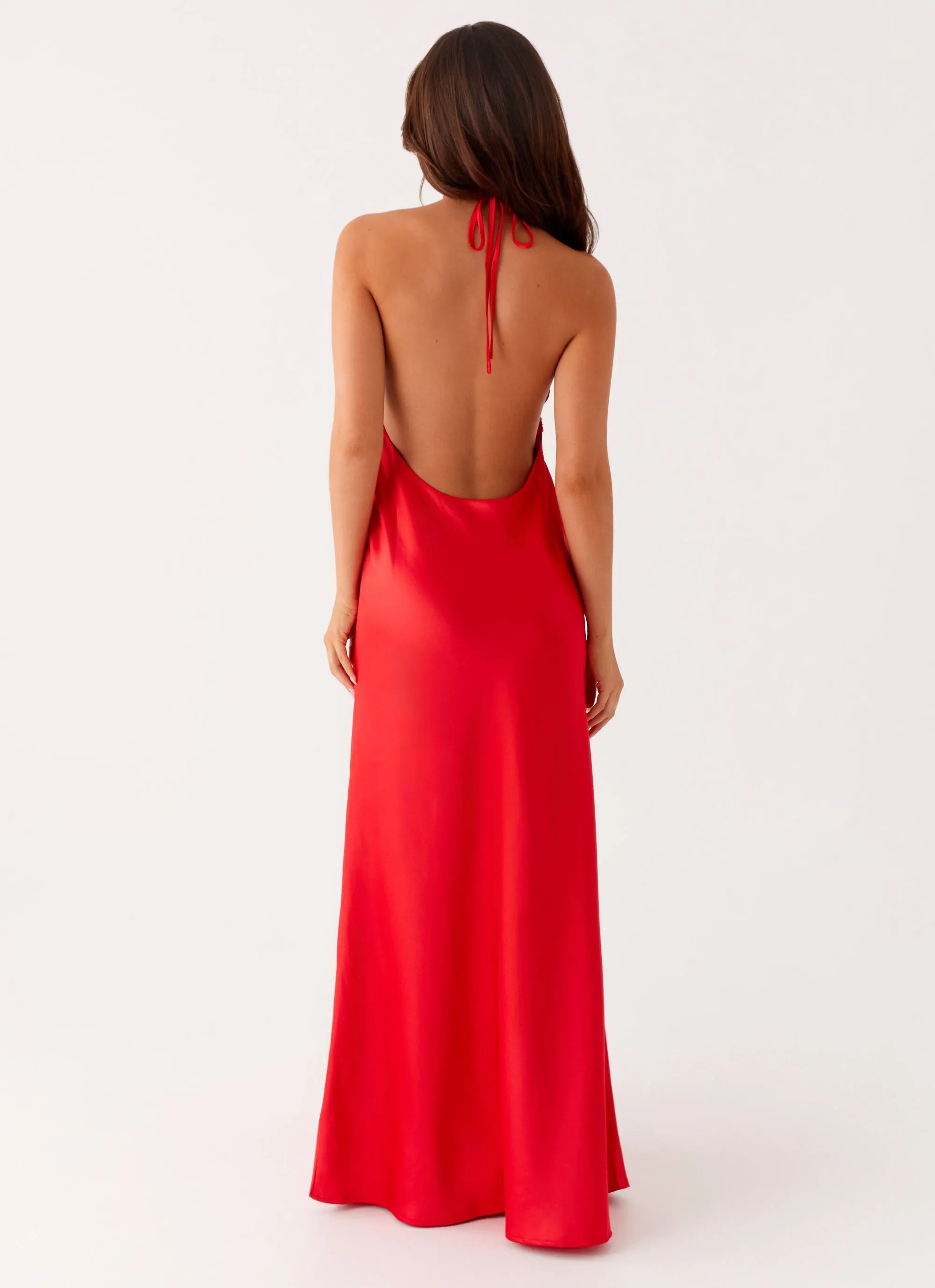 Idol Maxi Dress - Red Light Rhythm