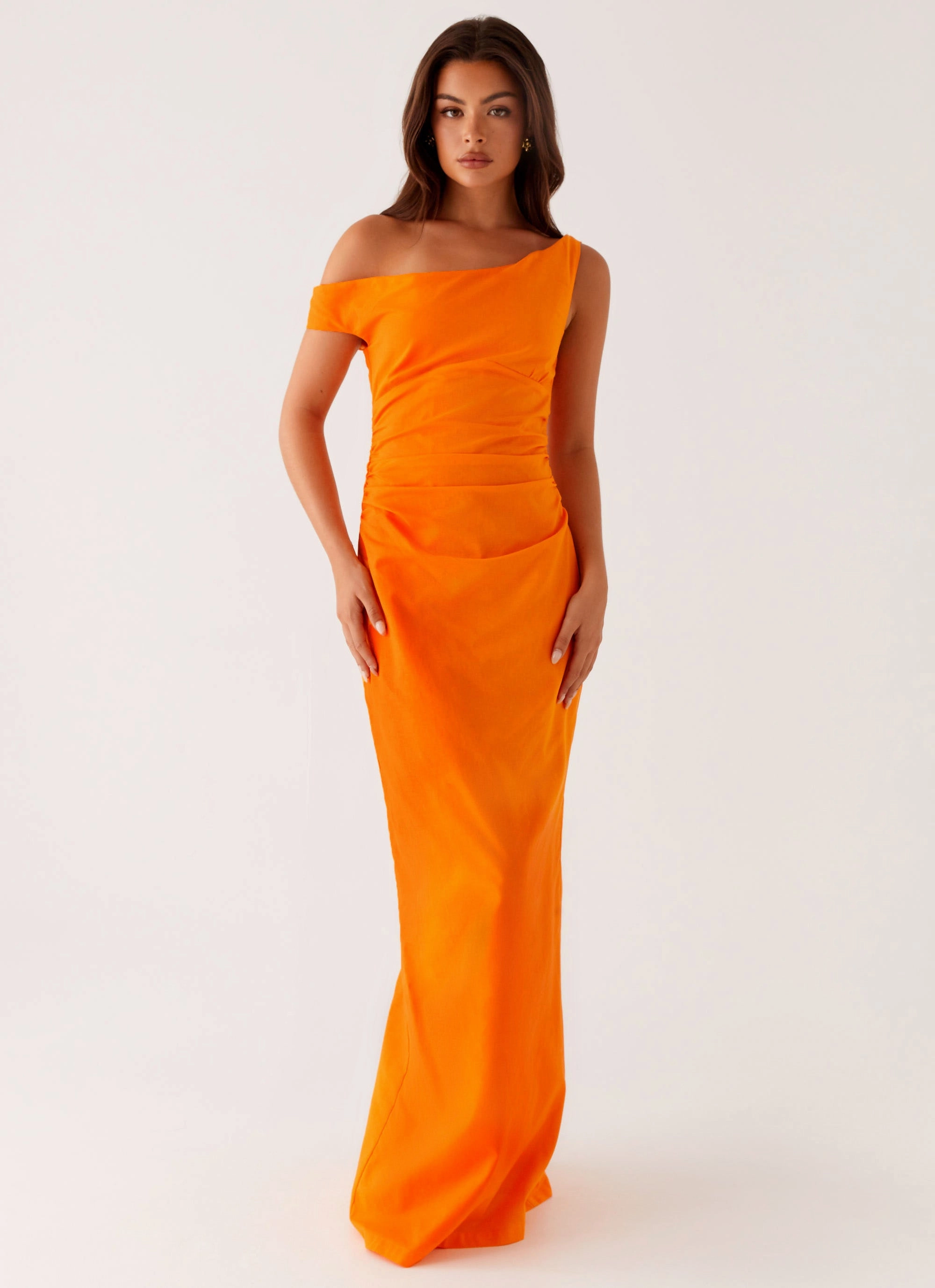 Ignite Maxi Dress - Orange Trendy Comfort Fresh Glow