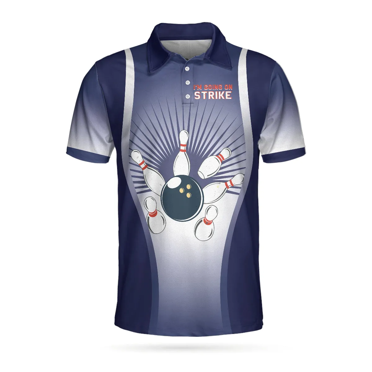I'M Going On Strike Bowling Polo Shirt, Striking Bowling Polo Shirt, Best Bowling Shirt For Men Coolspod