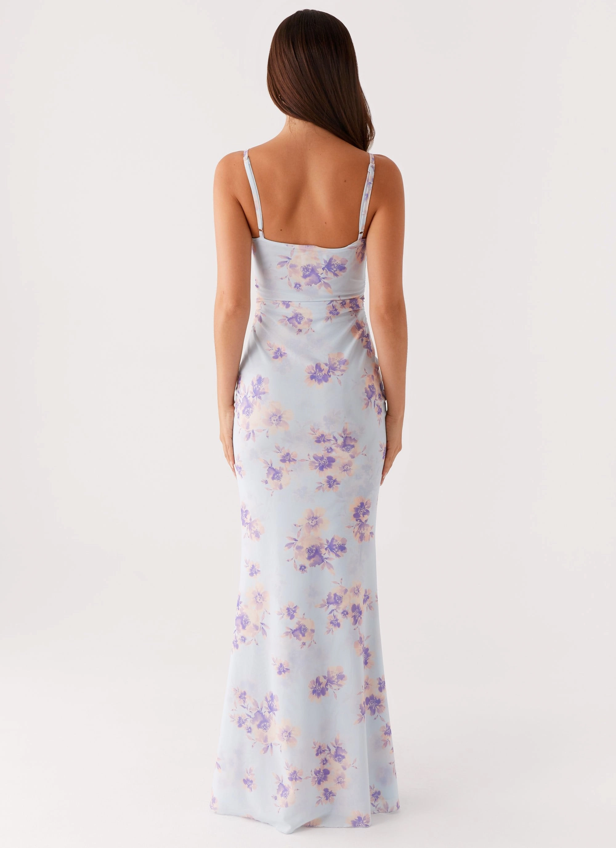 Cozy Balance Lounge Texture Impress Maxi Dress - Print
