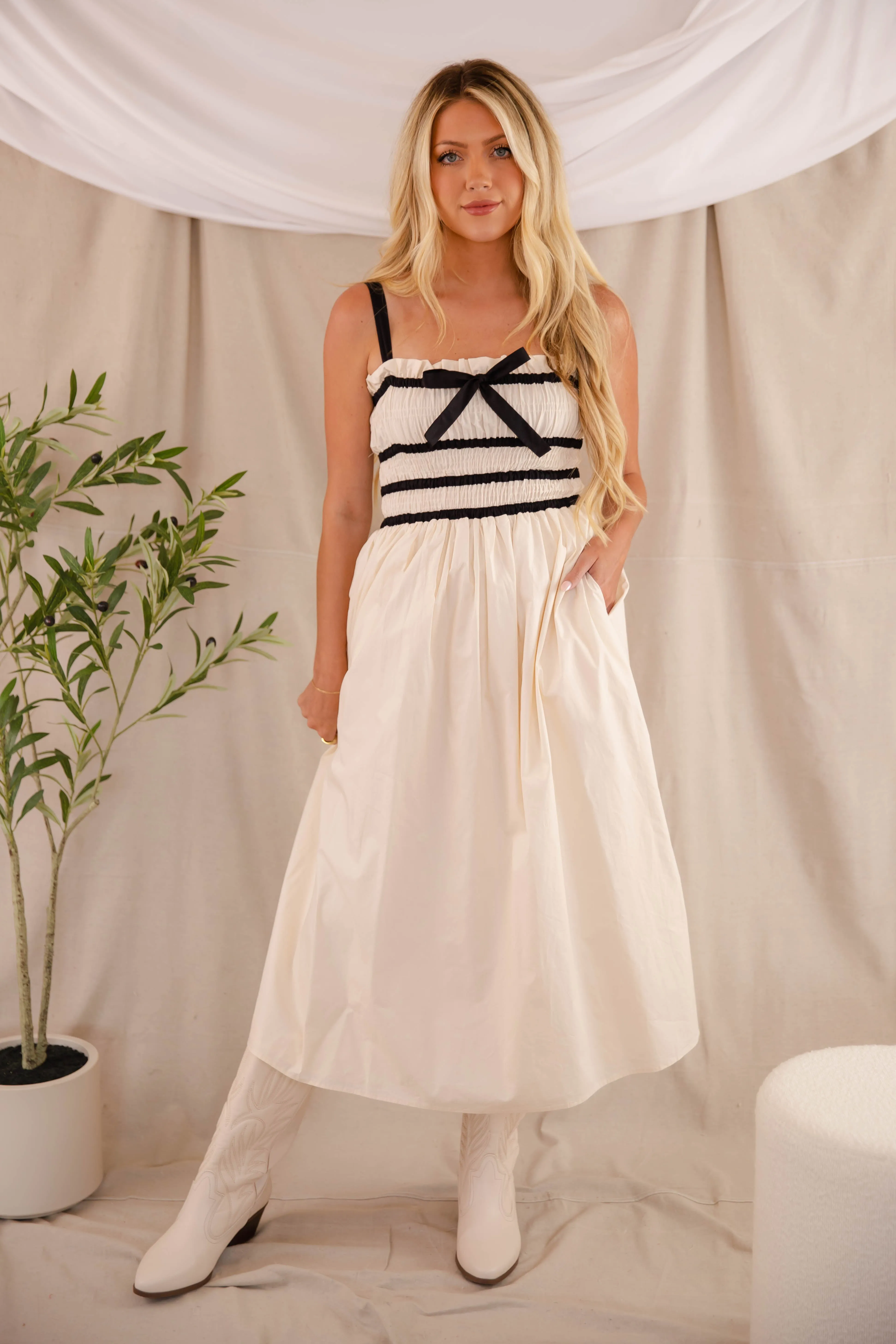 In The Present Midi Dress hypoallergenic