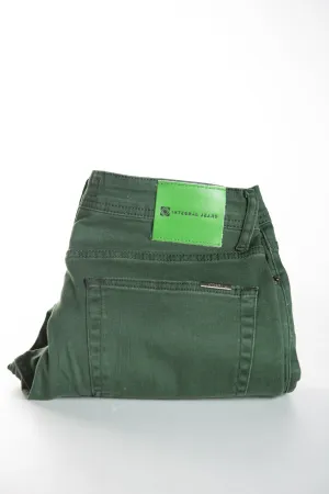 Integral Straight Slim Jeans - Forest