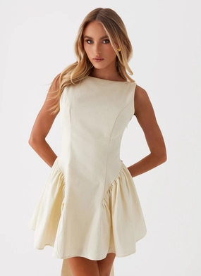 Smart Fit Invited Mini Dress - Ivory