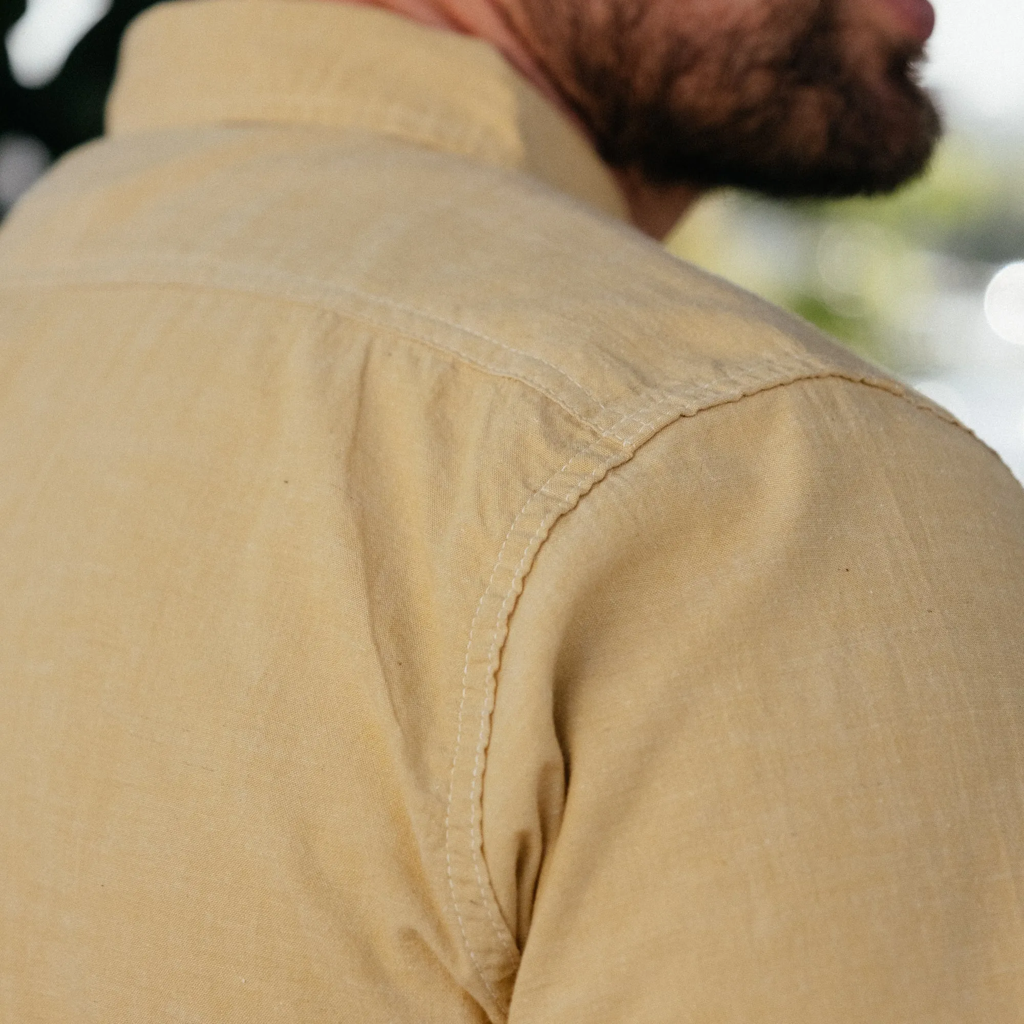Iron Heart IHSH-388-YEL 4oz Short Sleeved Summer Shirt Yellow FINAL SALE