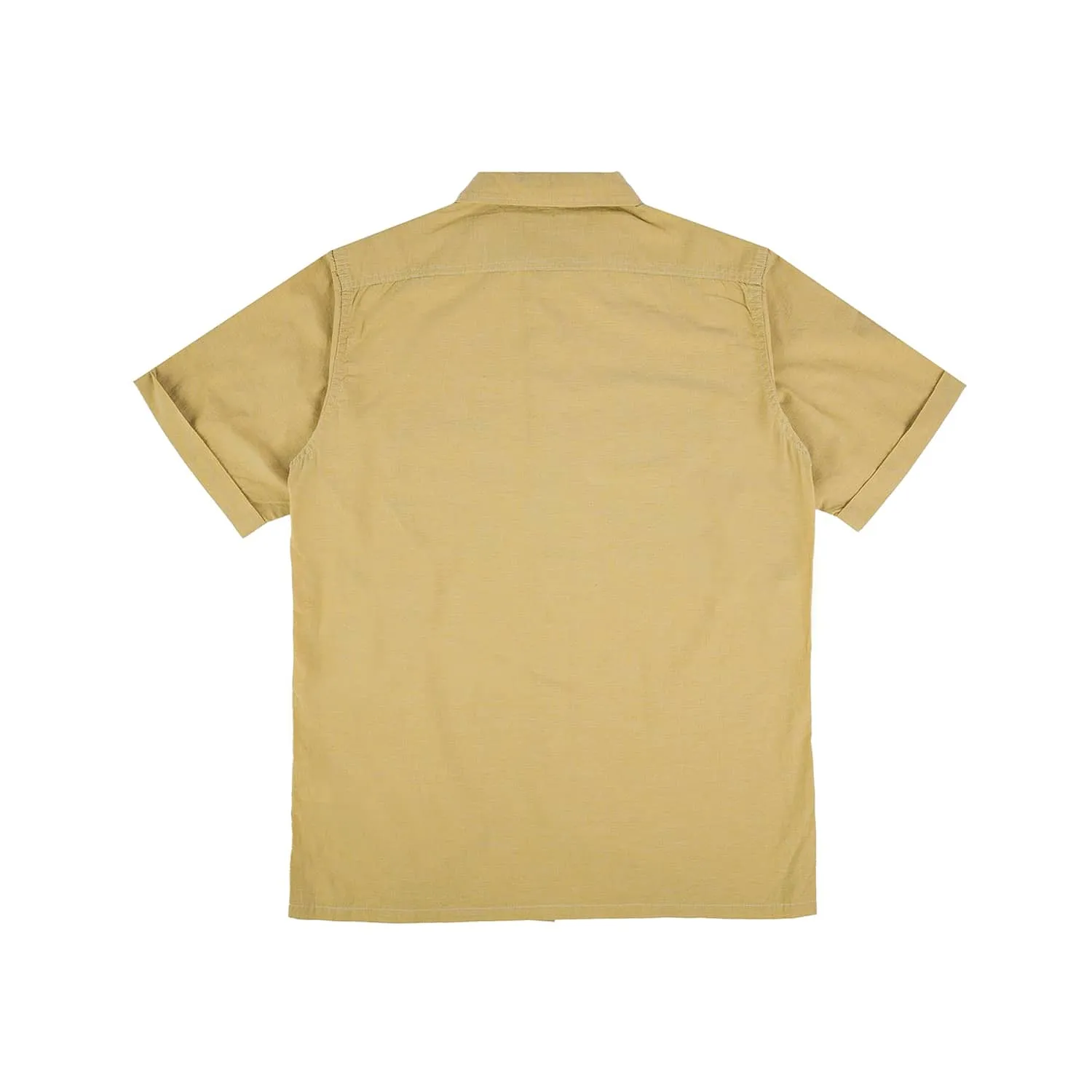 Iron Heart IHSH-388-YEL 4oz Short Sleeved Summer Shirt Yellow FINAL SALE