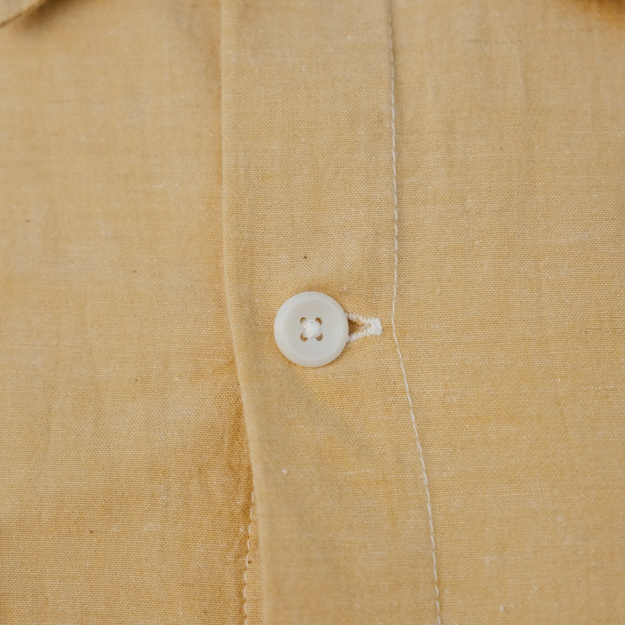 Iron Heart IHSH-388-YEL 4oz Short Sleeved Summer Shirt Yellow FINAL SALE