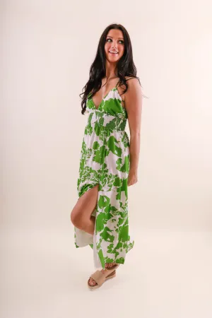 Nature Glow garden wedding Island Moments Midi Dress