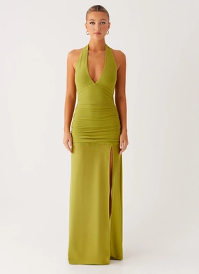 Seasonal Mood Cool Undertone Island Muse Dress - Lime