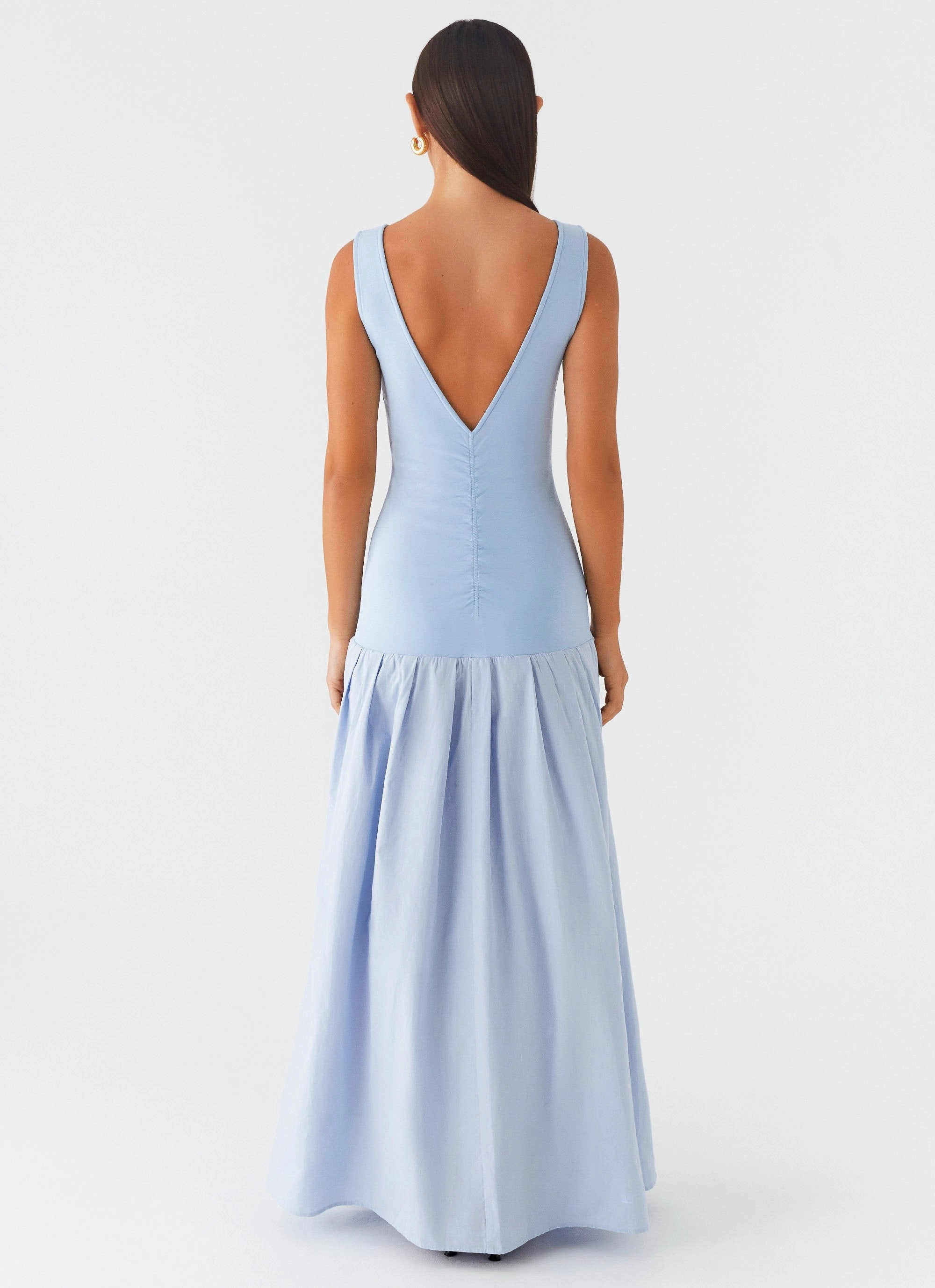 Jaxon Maxi Dress - Blue Work Look