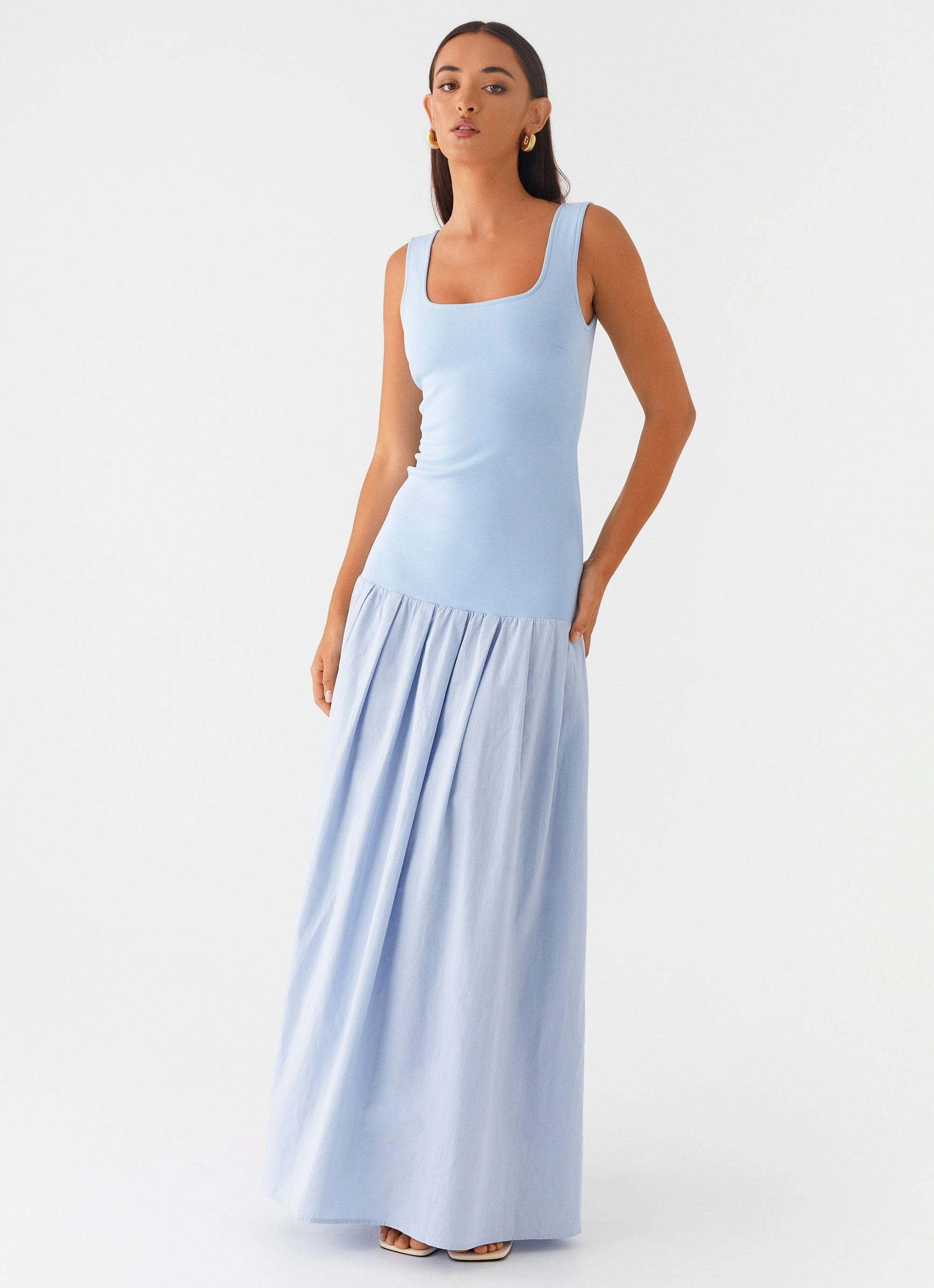 Jaxon Maxi Dress - Blue Gift-Worthy