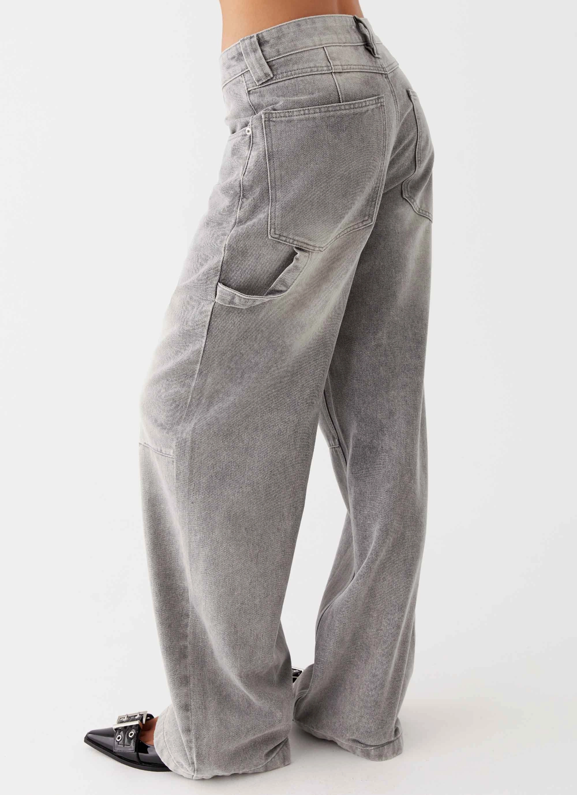 Relaxed Design Wear Jaylie Denim Jeans - Light Wash