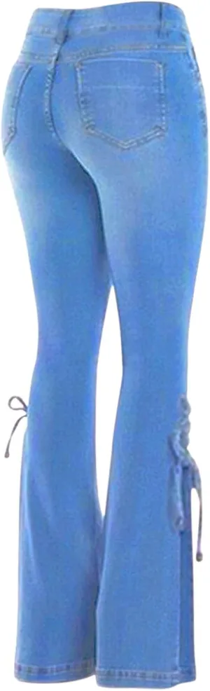 Jeans for Women Flare Jeans High Waisted Wide Leg Baggy Jean for Women Stretch Denim Pants Skinny Jeans Bootcut Jeans