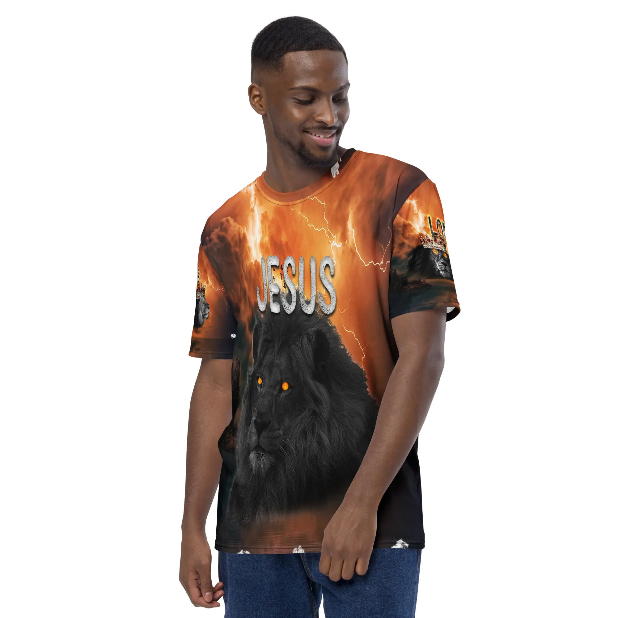 Jesus Lion of Judah AOP - Men's t-shirt