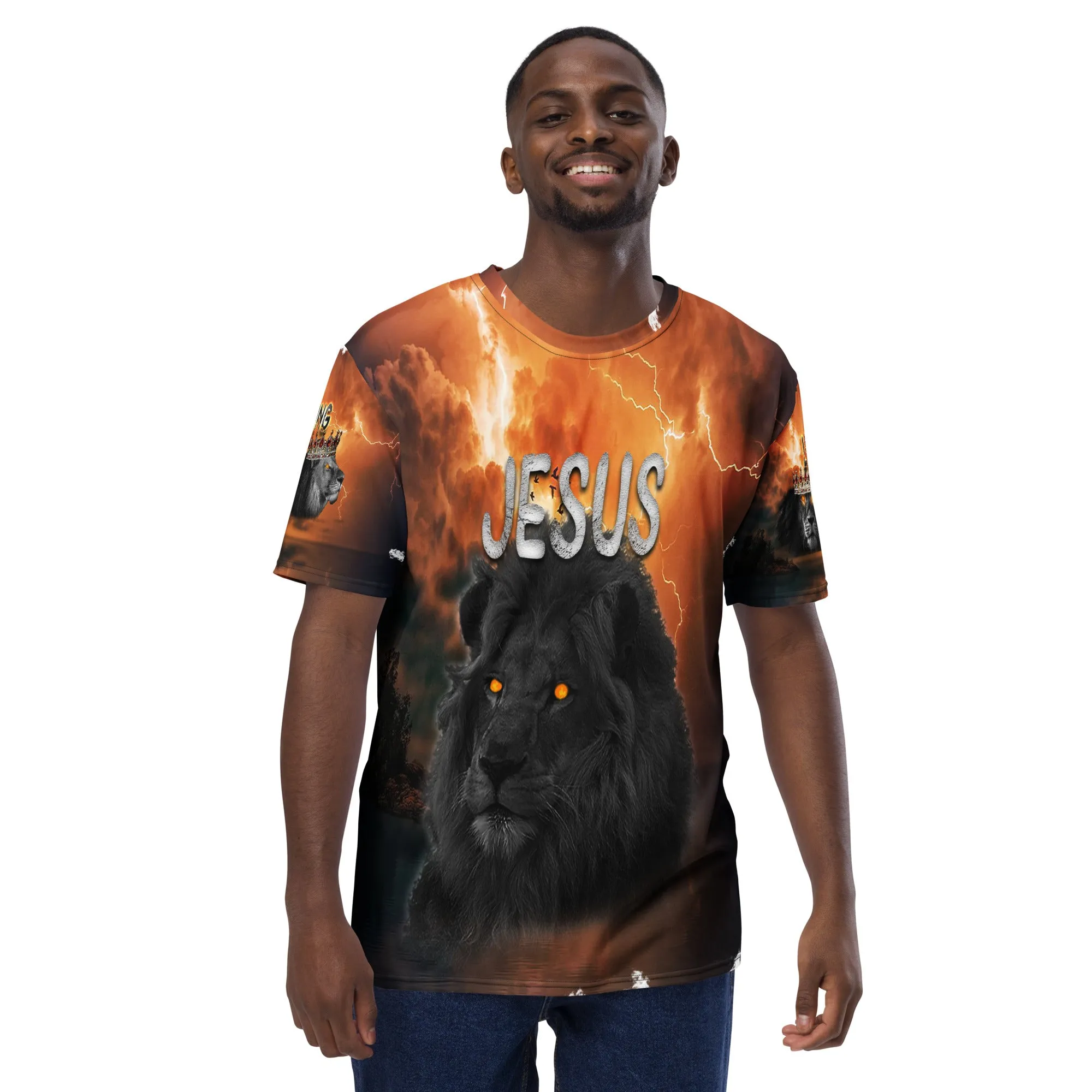 Jesus Lion of Judah AOP - Men's t-shirt