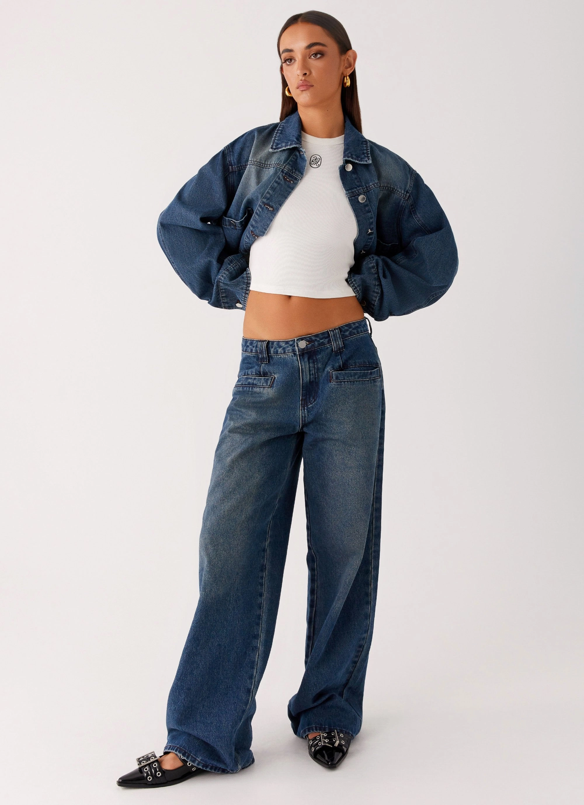 Joan Denim Jeans - Indigo Comfy Fit Anti Pilling