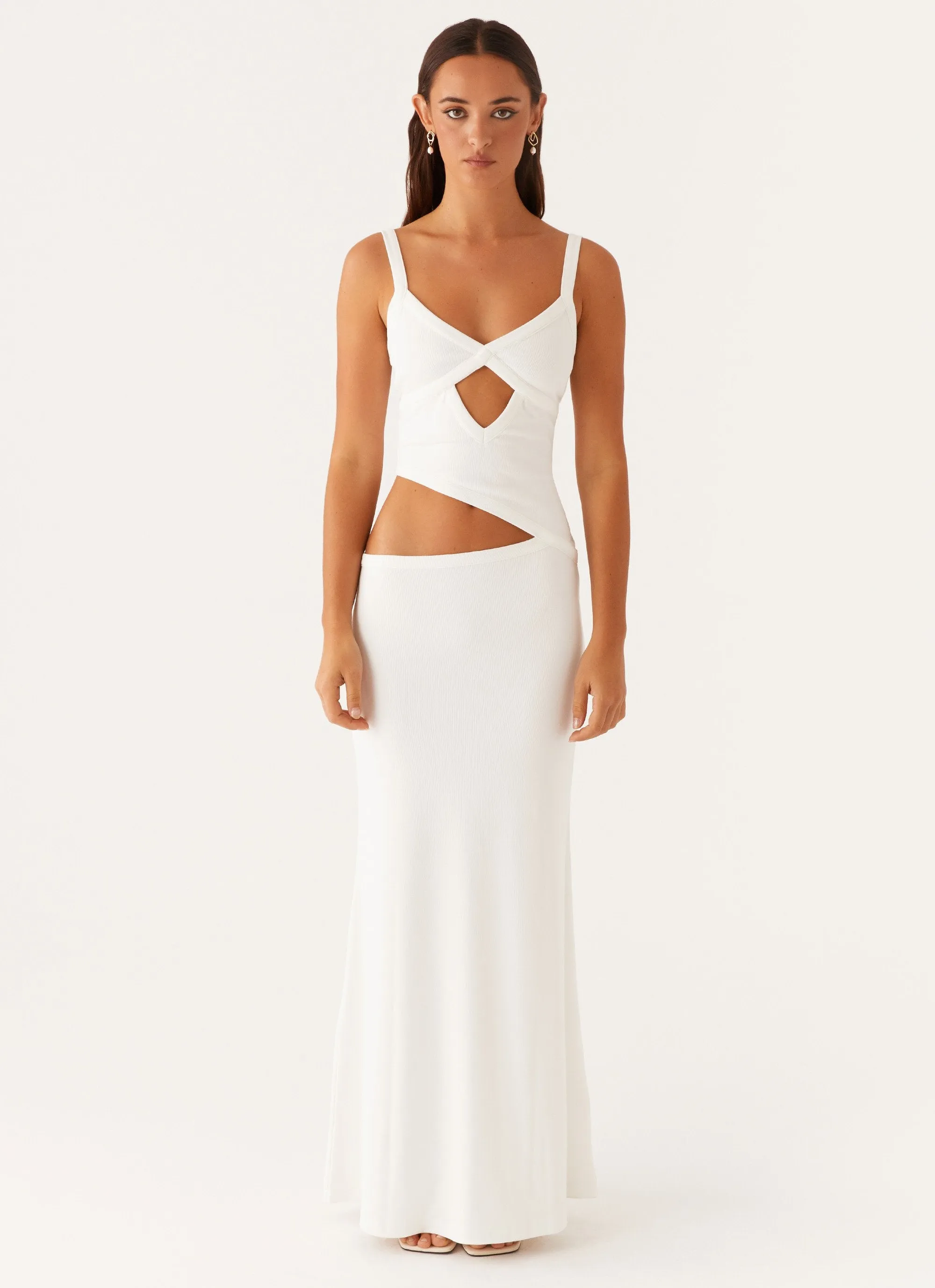 Relax Fit Ready Anytime Jocelyn Maxi Dress - White