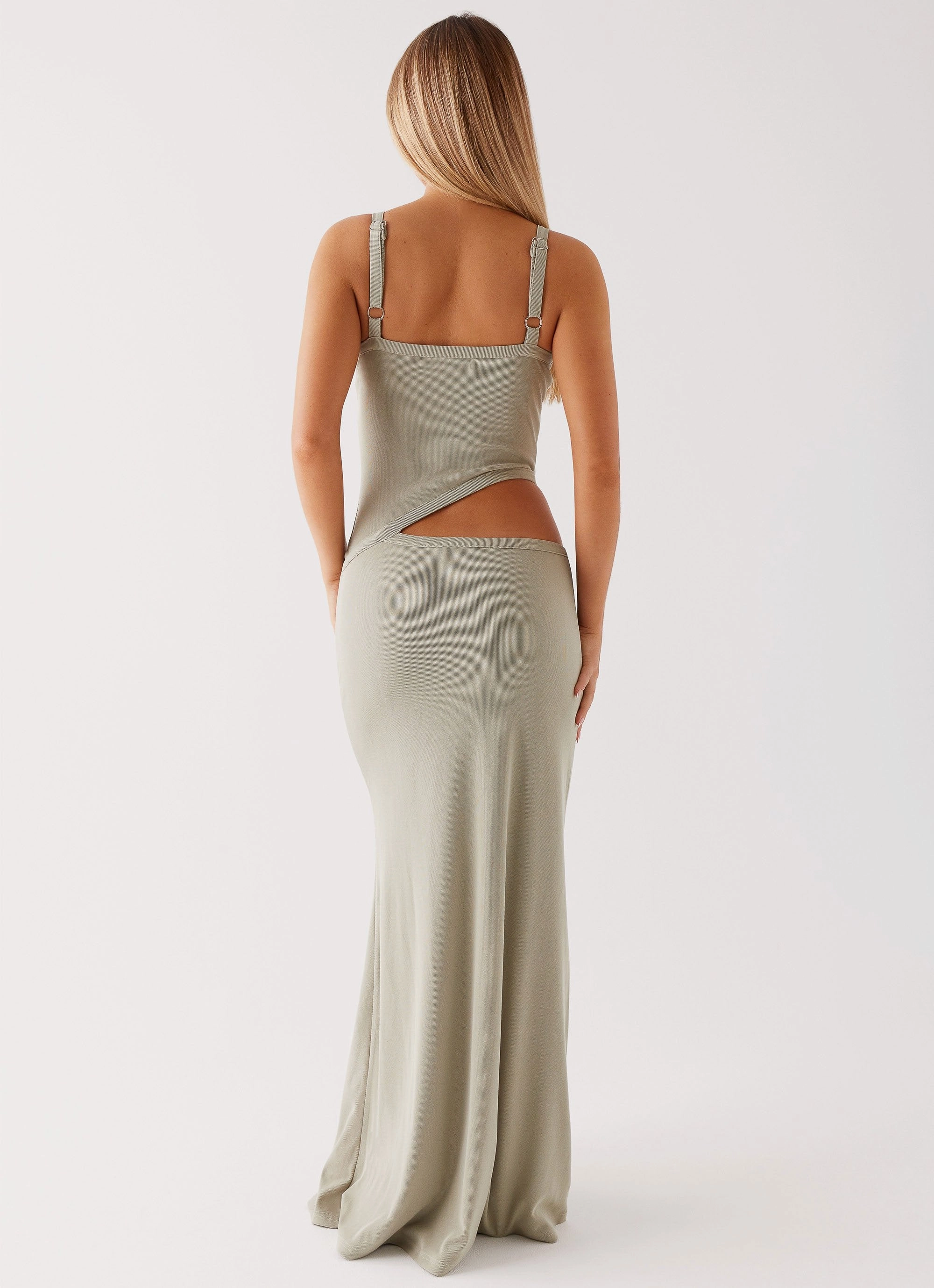 Soft Layers Jocelyn Maxi Dress - Sage
