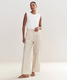 Double Layered Hem Cozy Stretch Fit Jones Trouser