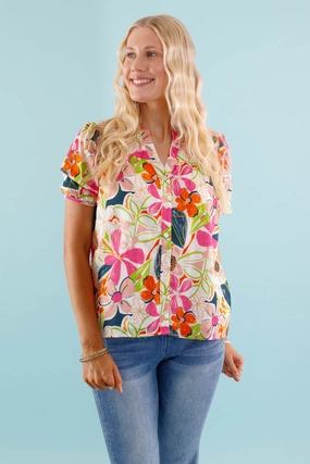 Anti Static Weave Technology Airflow Optimized Weave Jump Right In Blouse