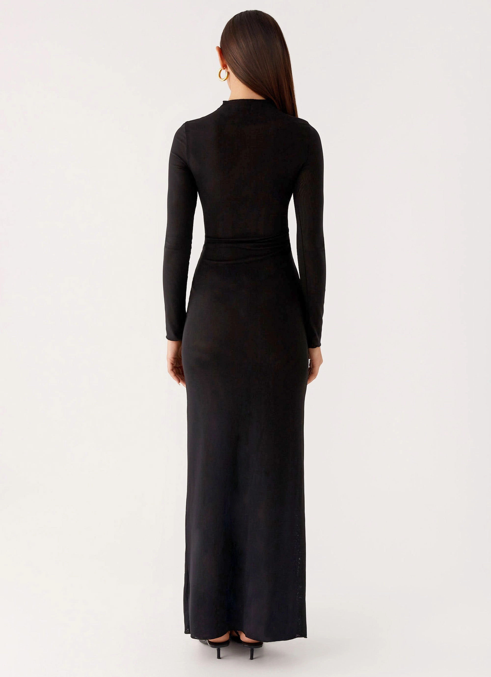 Kamora Maxi Dress - Black Flattering Lines