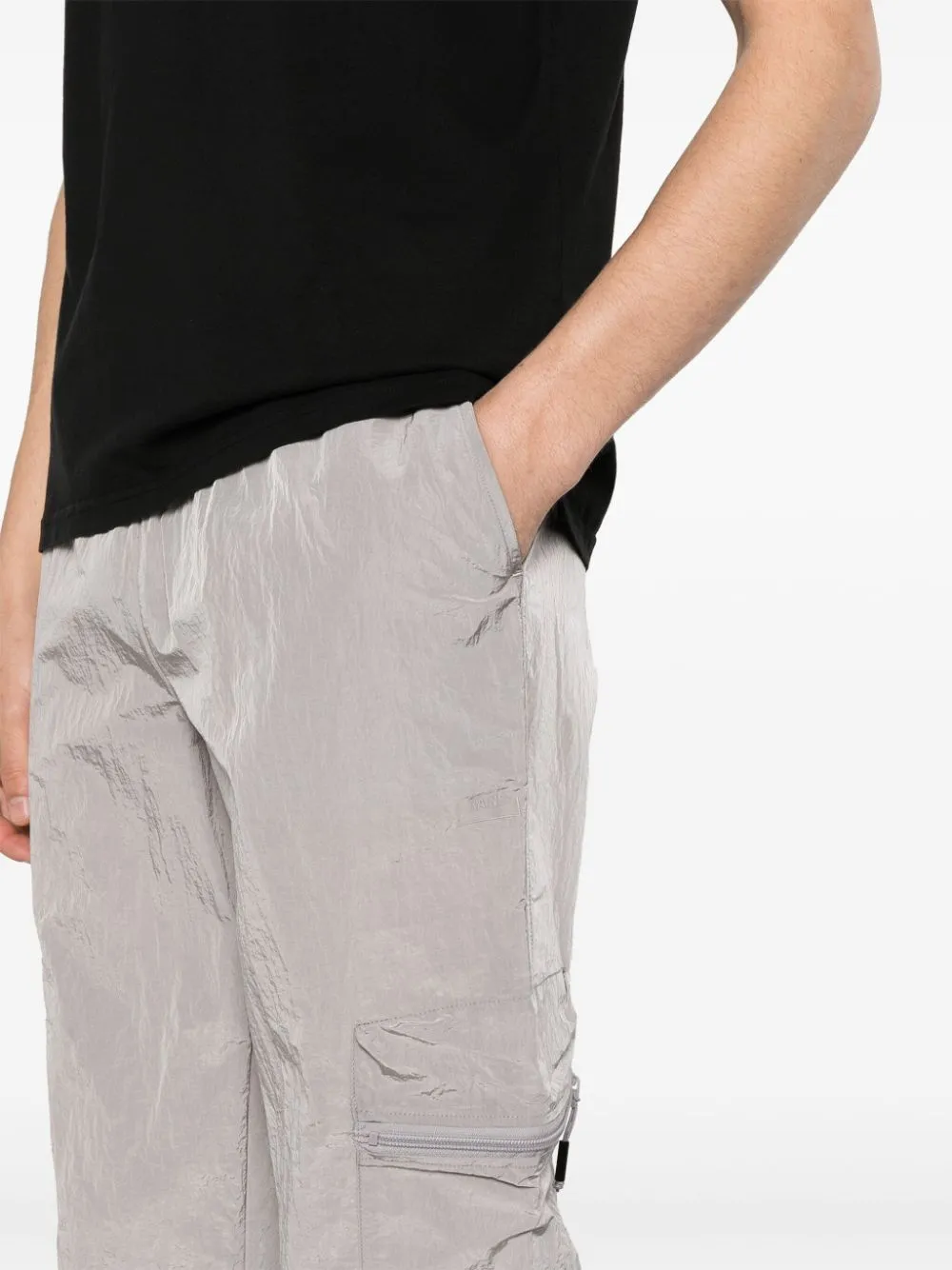 Kano crinkled shell trousers