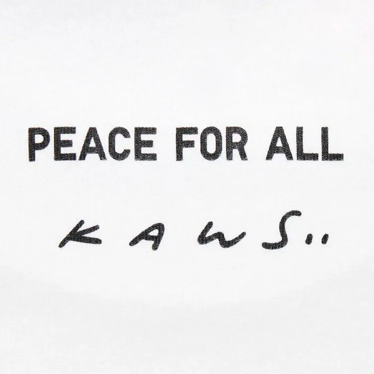 KAWS x Uniqlo Peace For All Tee