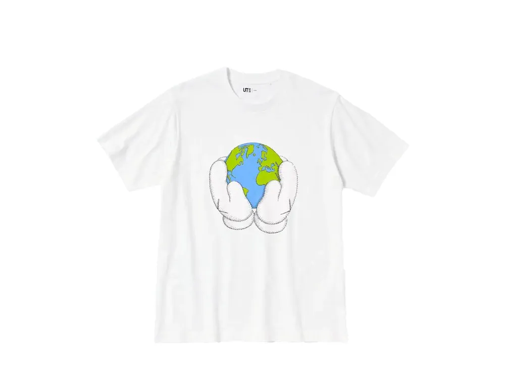 KAWS x Uniqlo Peace For All Tee