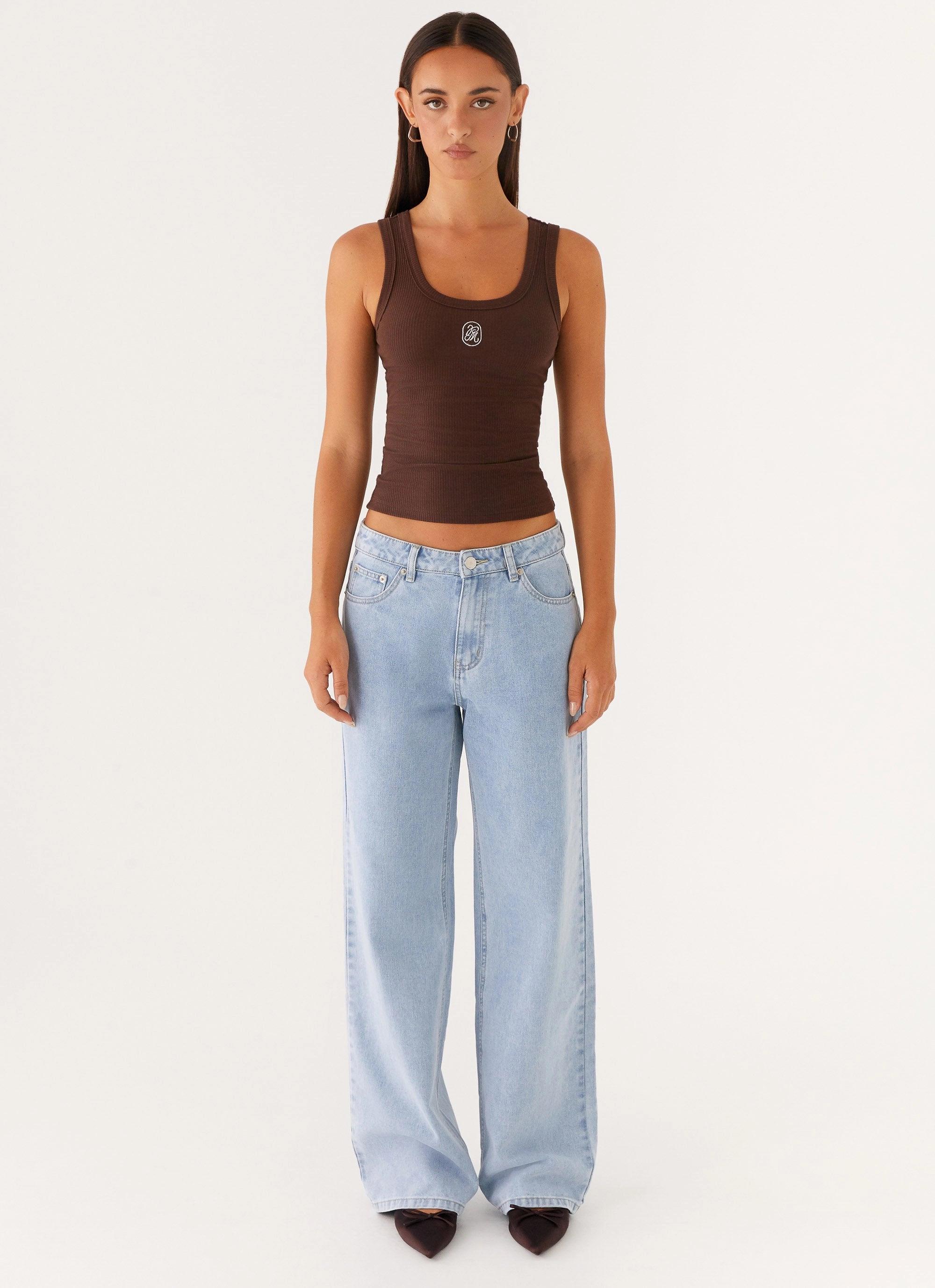 Keanna Low Rise Denim Jeans - Sky Light Fit Outdoor Friendly