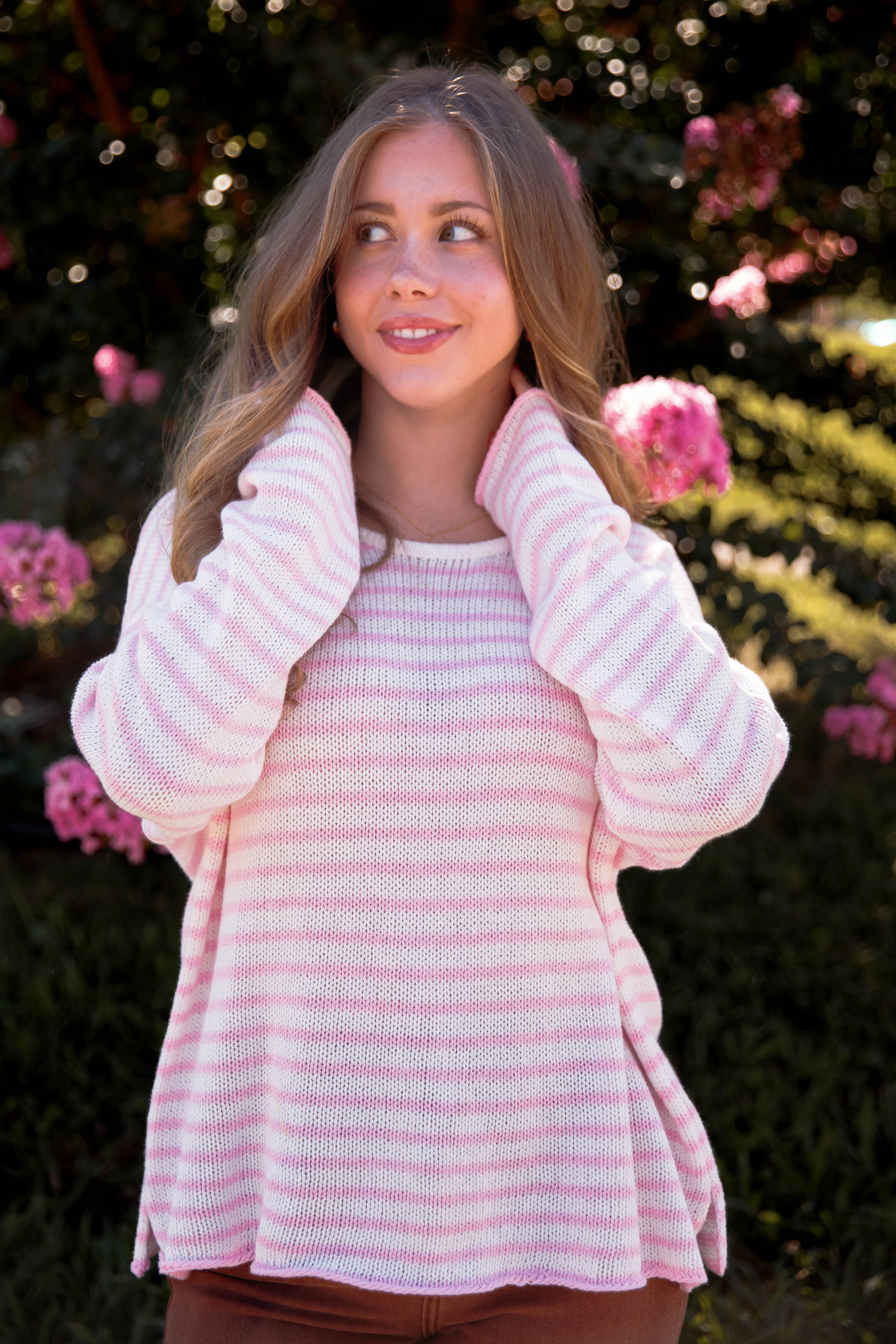 AntiPillTreatment Adjustable Collar System Keep It Bright Sweater