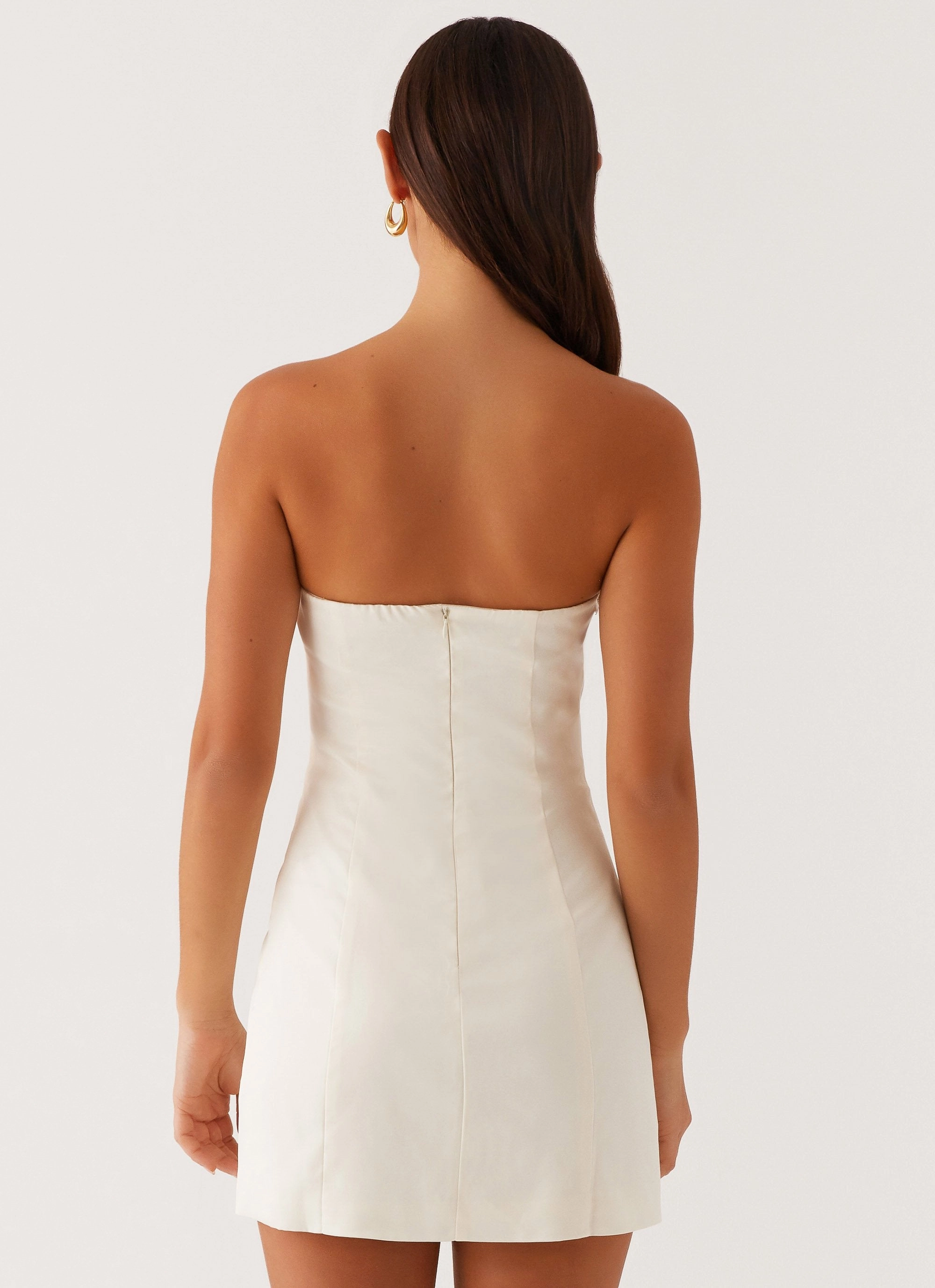 Kessie Mini Dress - Ivory Street Mode