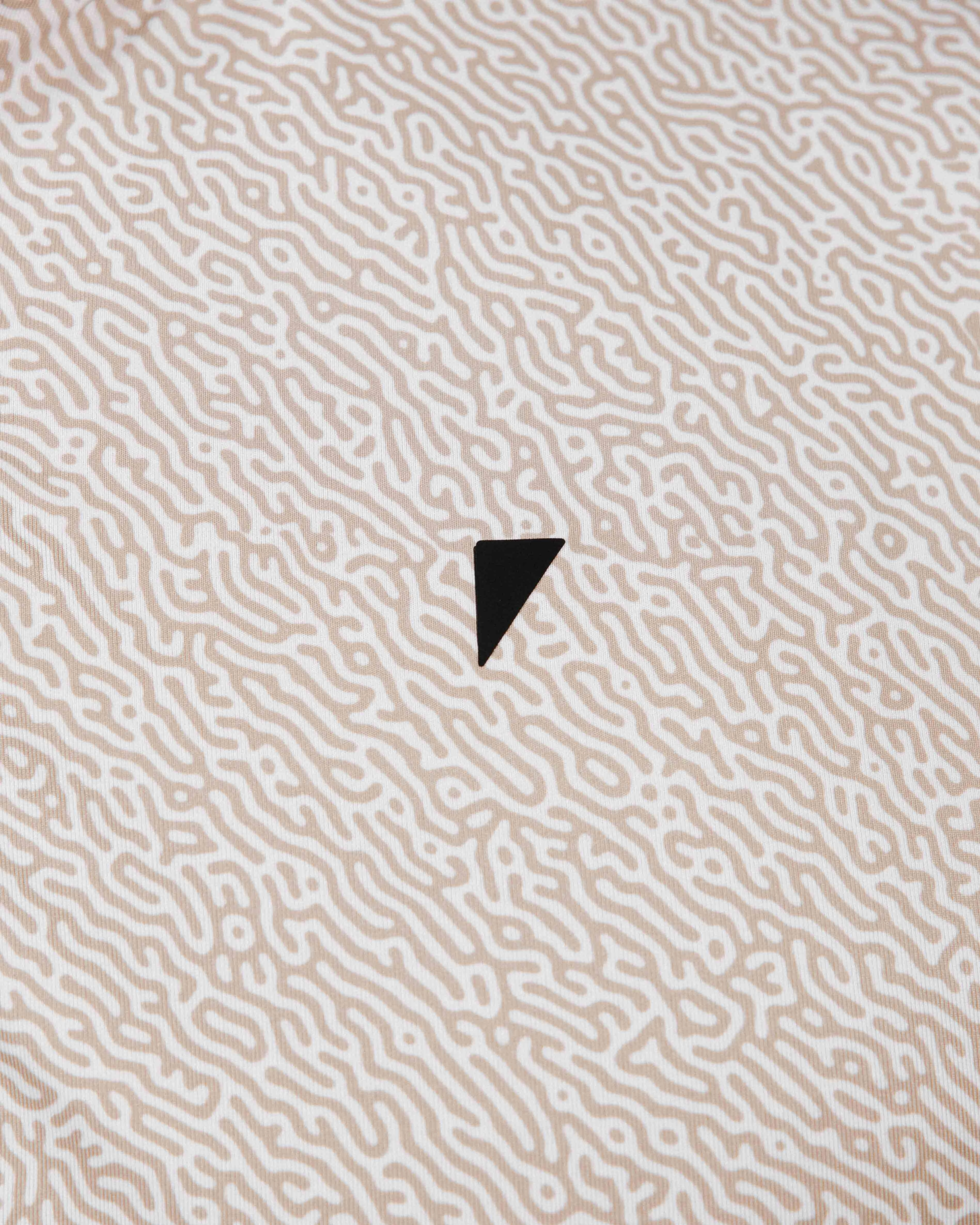 VersatileNeckline BondedHemline Khaki Maze Blade Polo