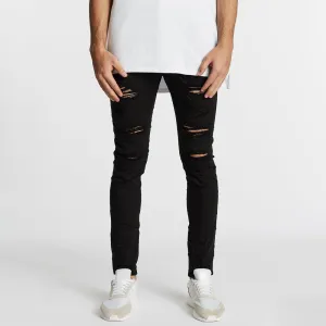 KISS CHACEY Tyler Super Skinny Fit Jean - Jet Black