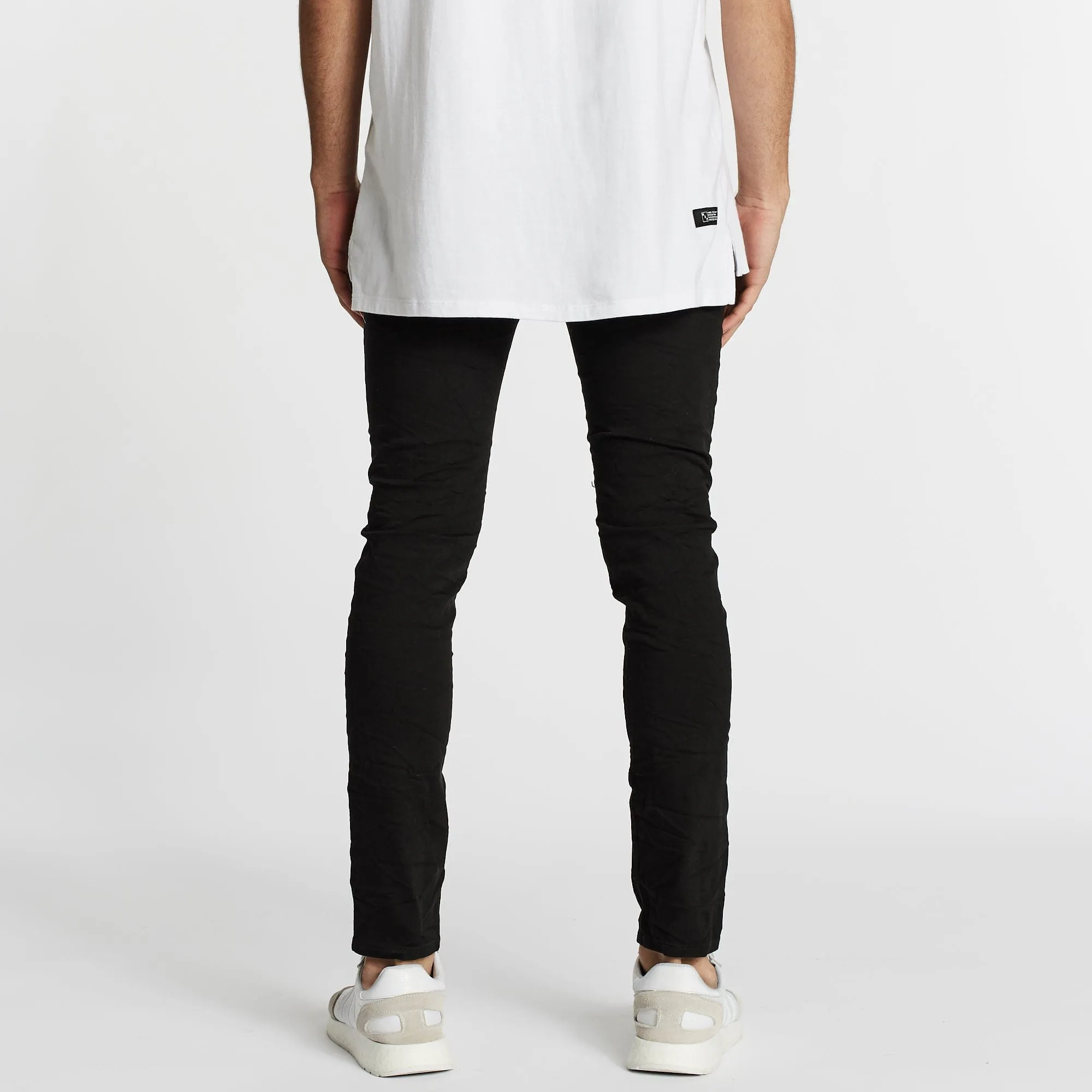 KISS CHACEY Tyler Super Skinny Fit Jean - Jet Black