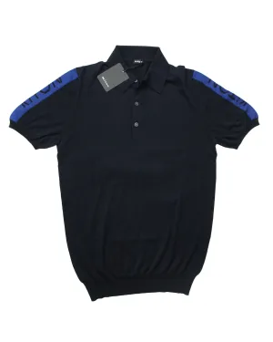 Kiton Polo Shirt Dark Blue EU 48/ S SALE