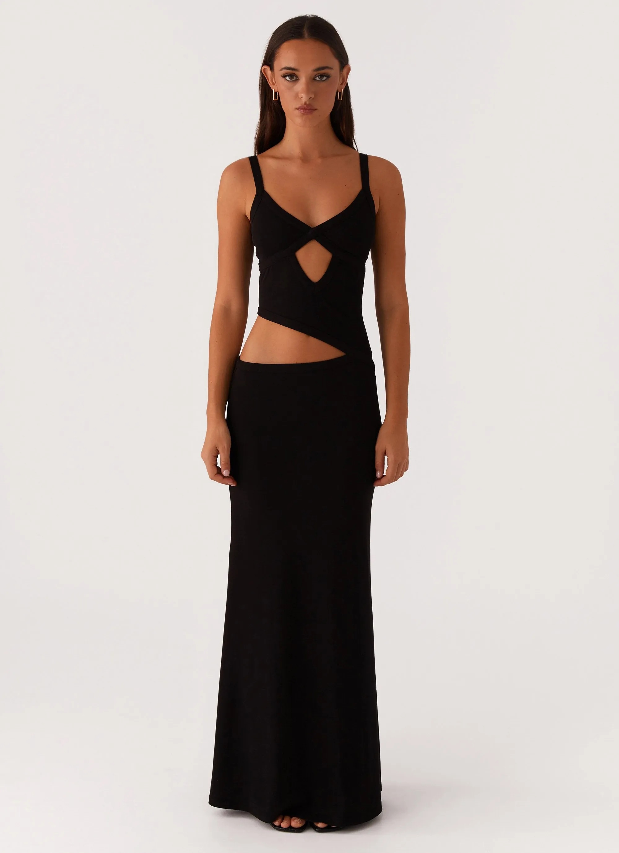Jocelyn Maxi Dress - Black Family Vibe Fresh Energy